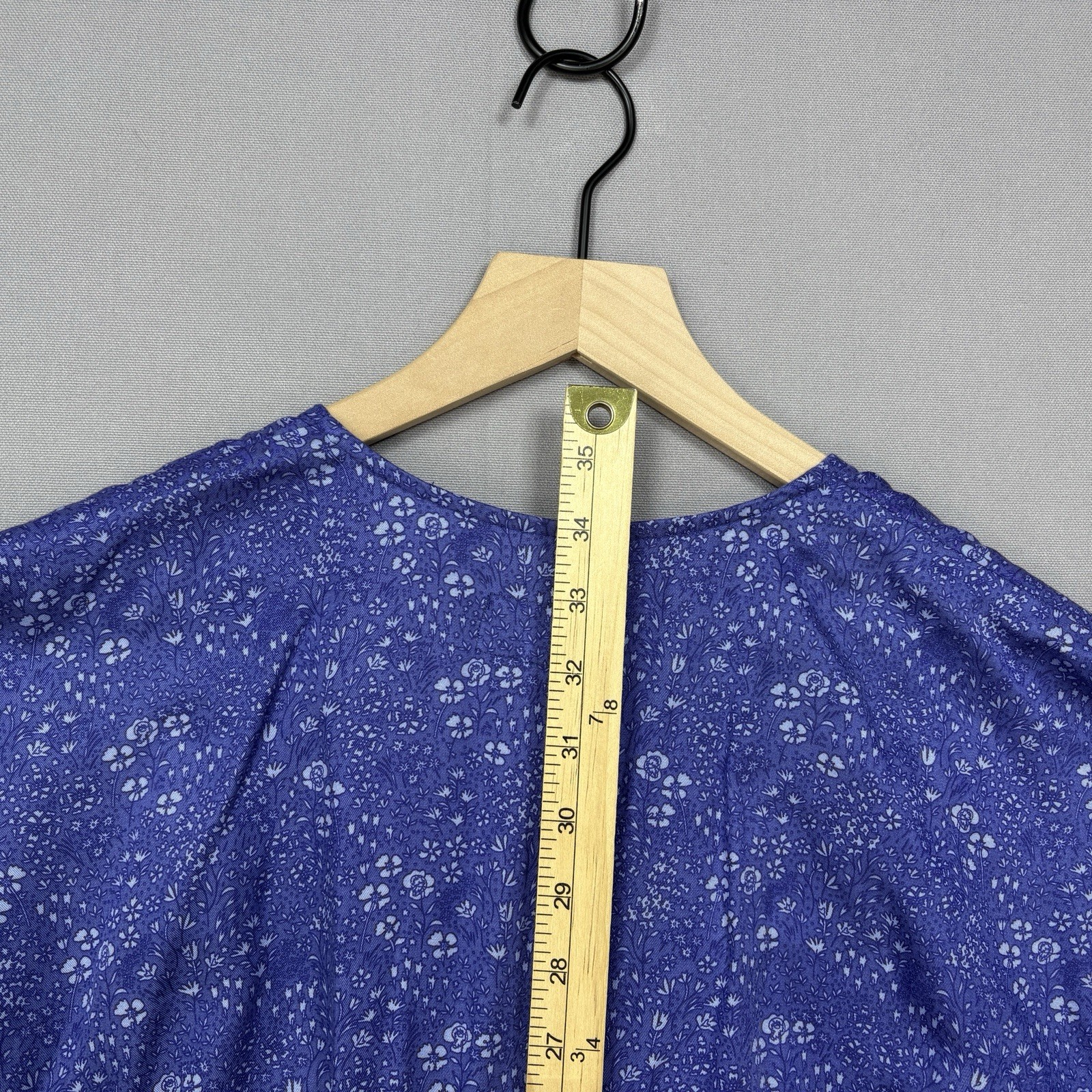 Marine Layer Camila Mini Dress S Blue SF Toil Print Button Front Tie Waist 2022
