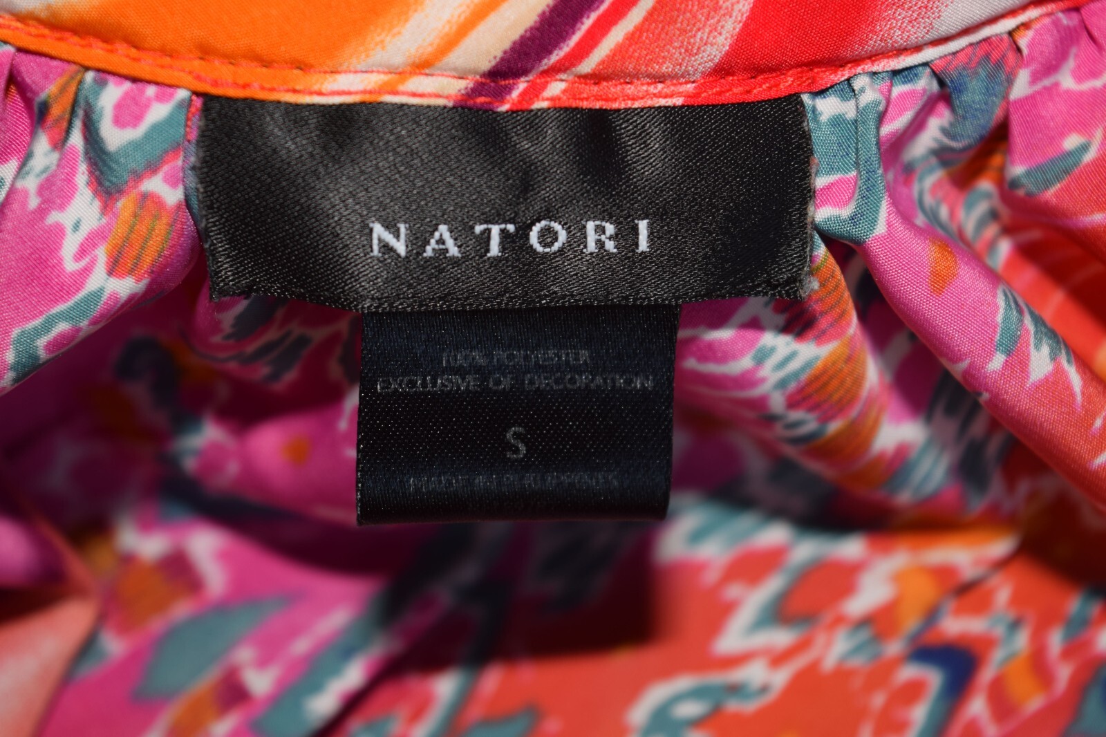 NATORI Multicolor Geometric Sleeveless Unlined Lightweight Halter Maxi Dress S