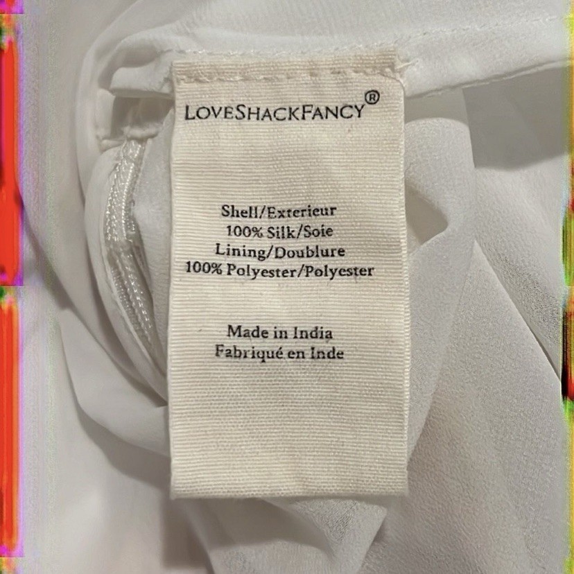LoveShackFancy Arlo Patchwork Dress