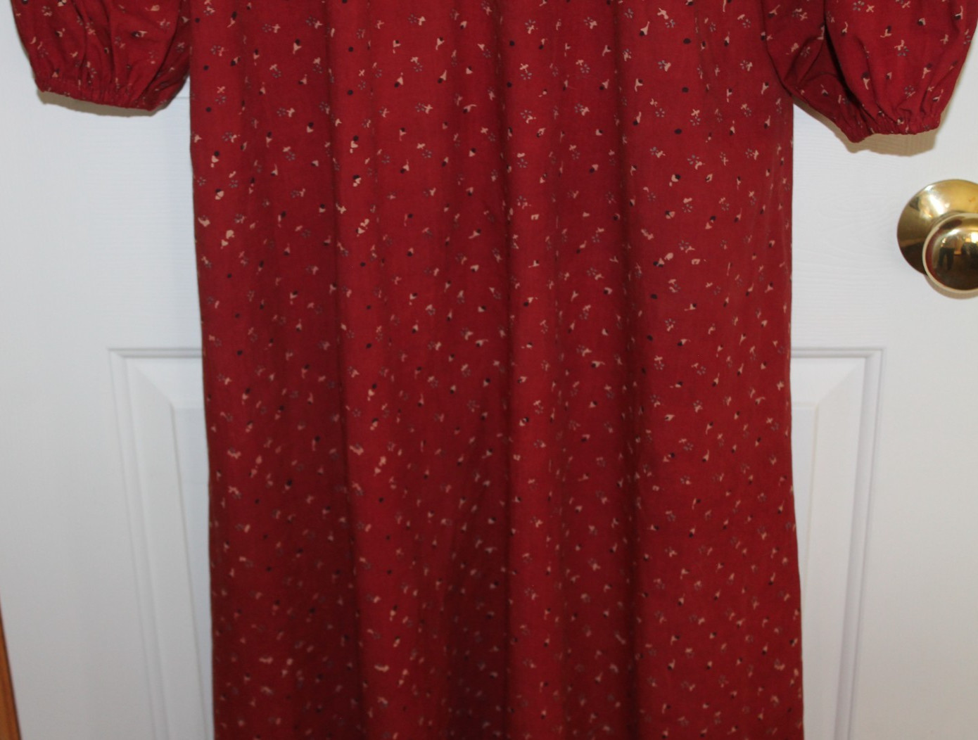 Christy Dawn Dress NWT Midi Peter Pan Collar XL Prairie Cottagecore Boho