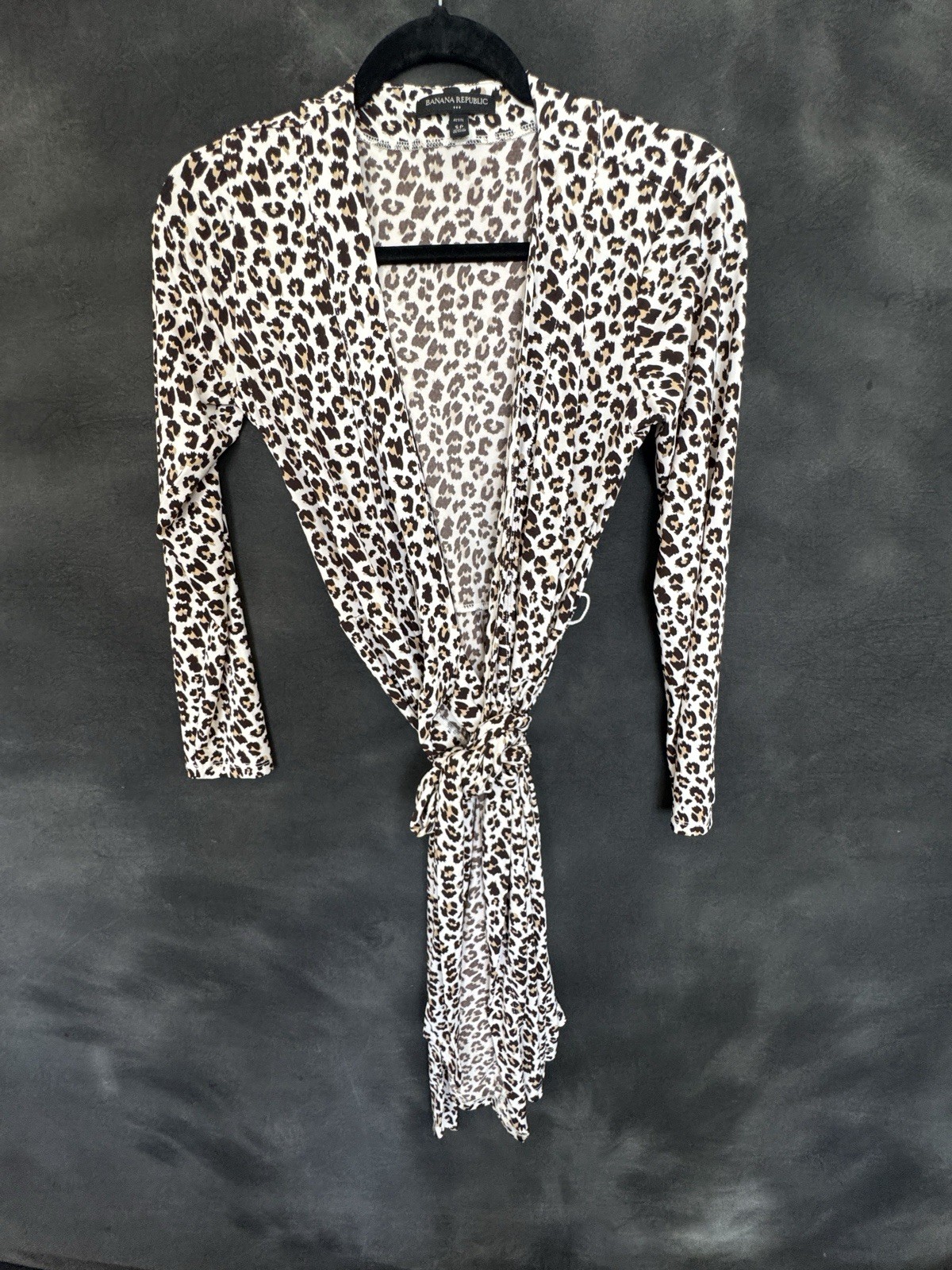 Banana Republic Wrinkle-Resistant Wrap Dress SMALL
