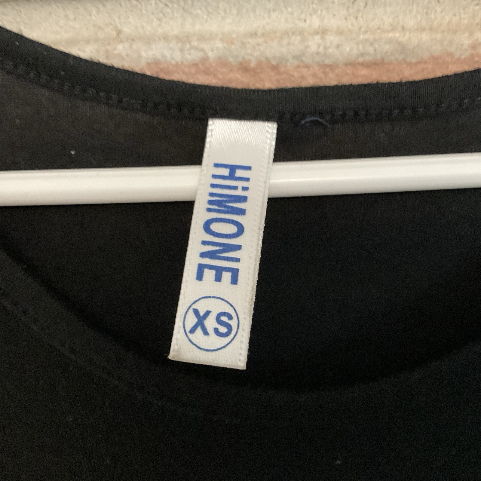 HiMONE Black Stretch Tank Dress XS