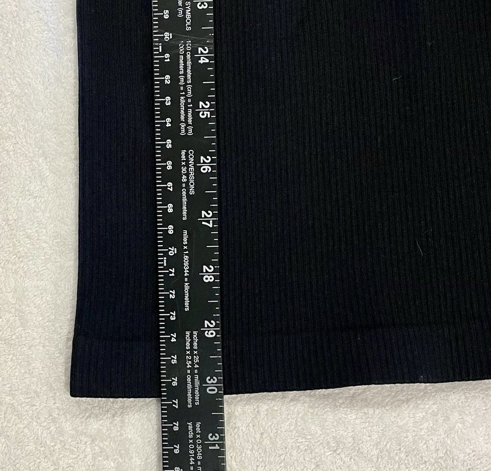 OQQ Size Medium Compression Stretch Ribbed Little Black Dress Long Sleeve Sexy M