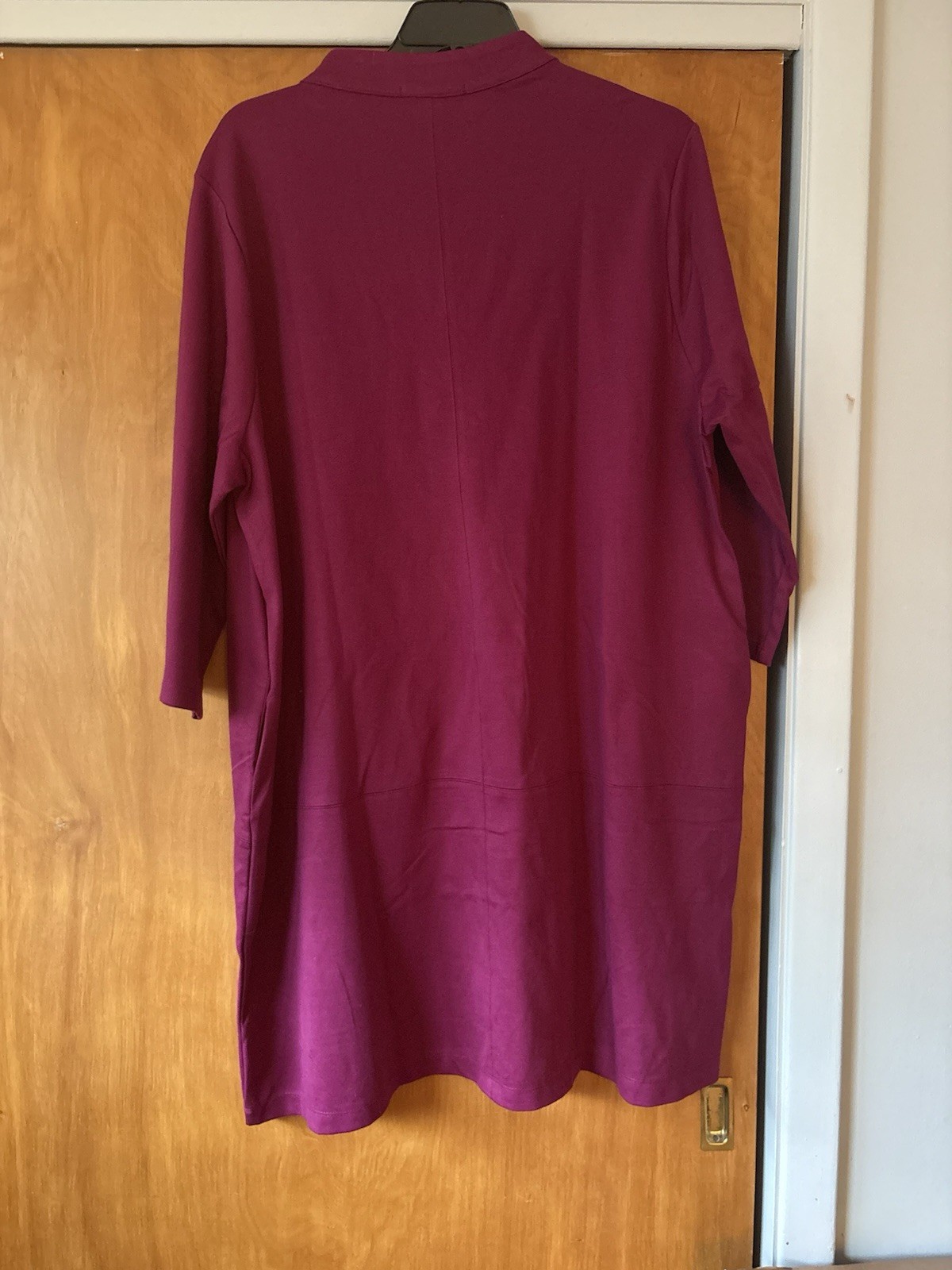 Dear Scarlett Sweatshirt Sheath Dress – Pink – Sz 3X