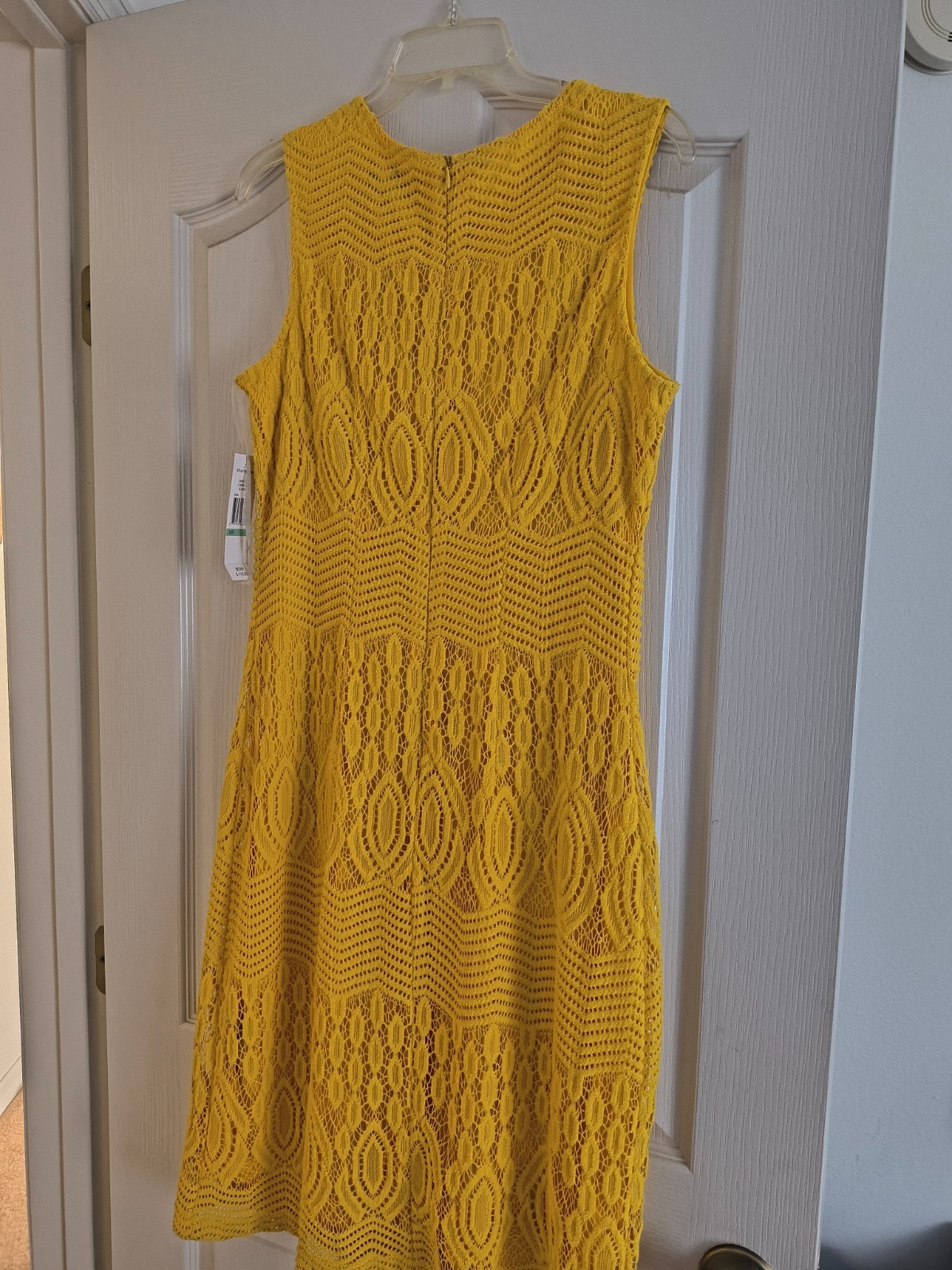 sharagano dress lemon zest 8