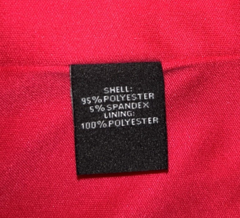 NWT Investments Raspberry Red Sheath Dress Size 12 Gold Zip Back $99