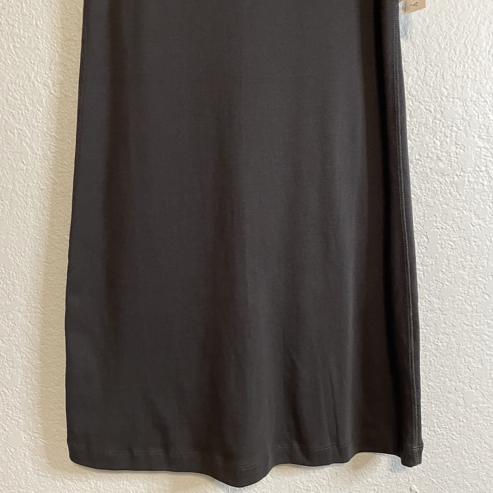 Philosophy Women’s S Solid Cotton Tank Dress A-Line Black