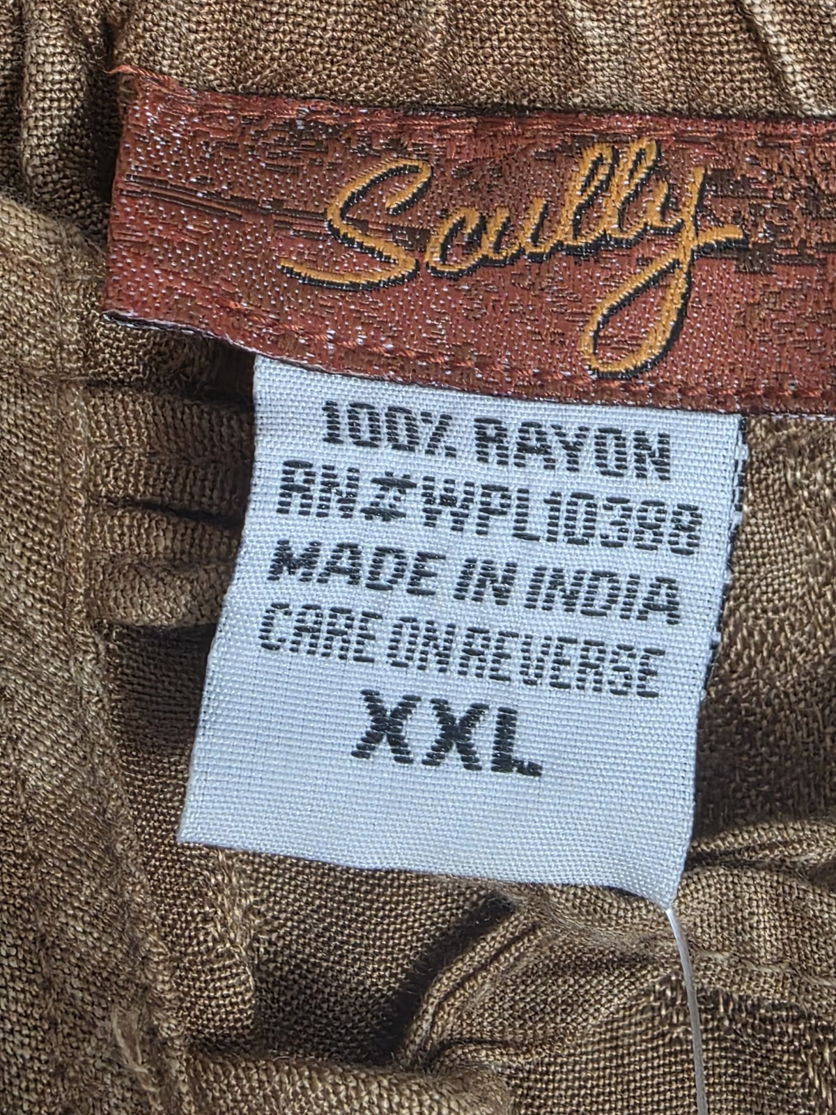 NWT XXL Scully Women’s Lace Front Sleeveless Full Length Dress Retail $105.99
