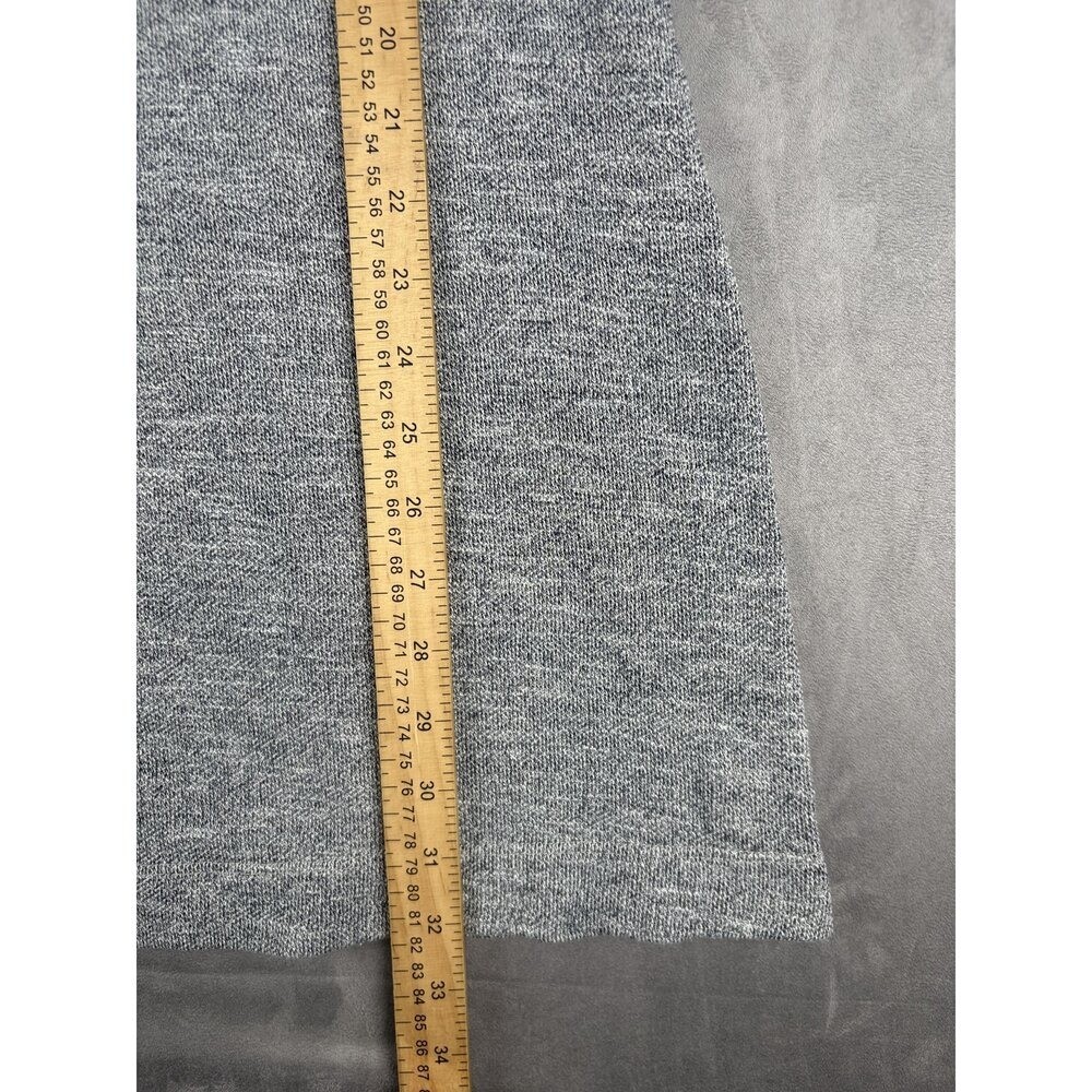 Lou & Grey Heather Gray Knit T-Shirt Midi Dress XS