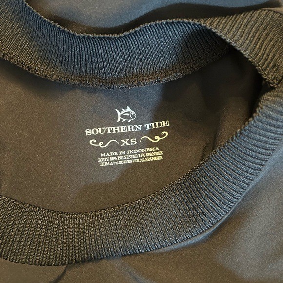 Southern Tide Black Active Side Pocket Performance Dress Women’s SZ XS Black