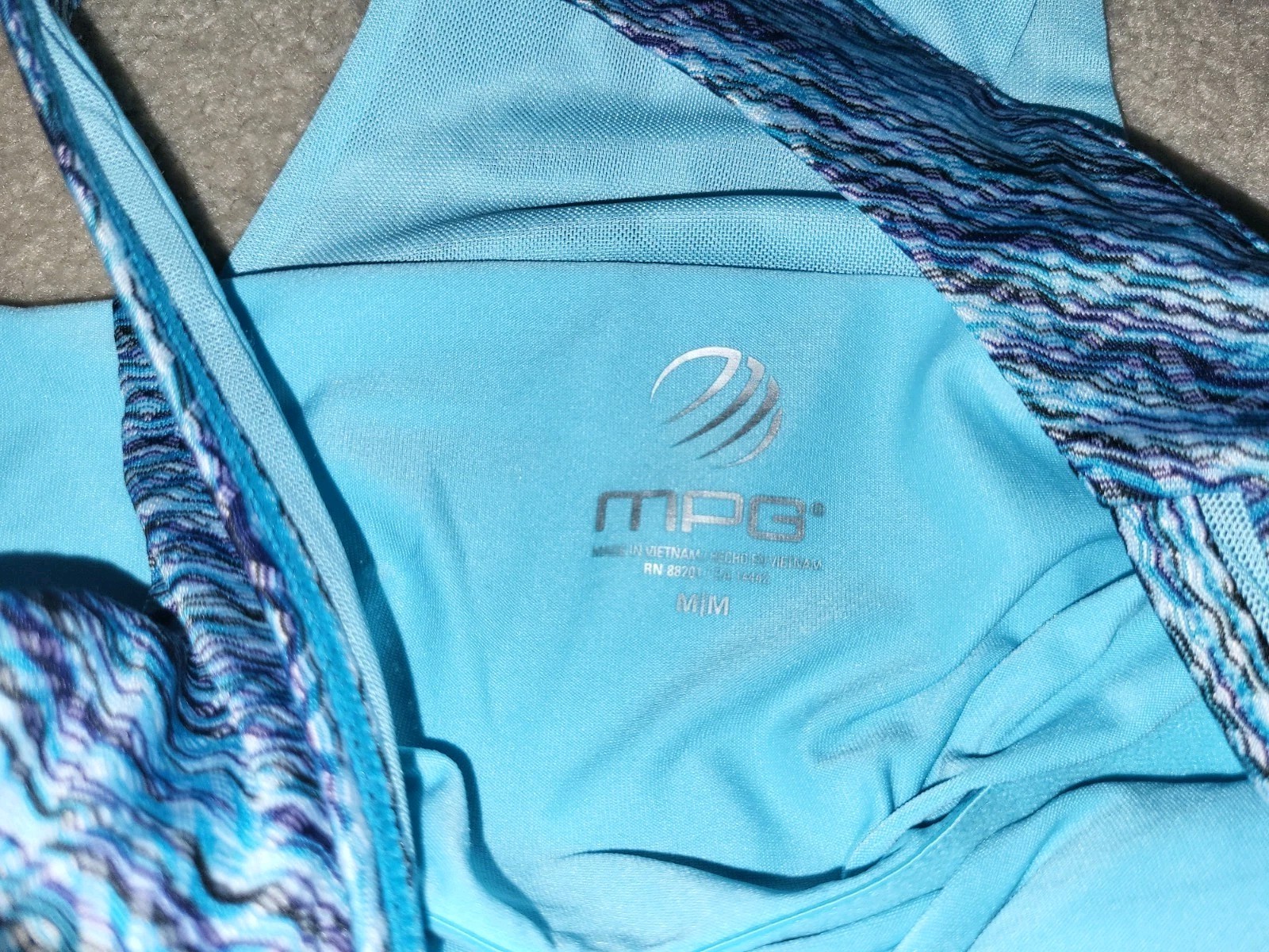 MPG Athletic Mesh Racerback Pickleball Built In Bra Tennis Golf Dress Women Med