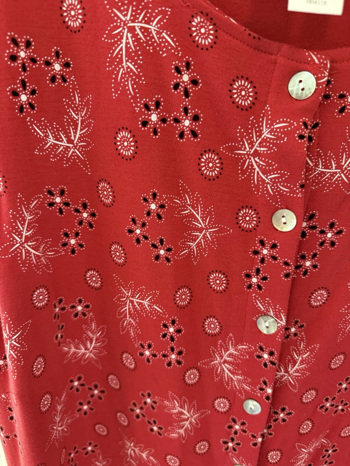 Coldwater Creek Sleeveless peasant Plus Size Long Sleeveless Red Dress 2X
