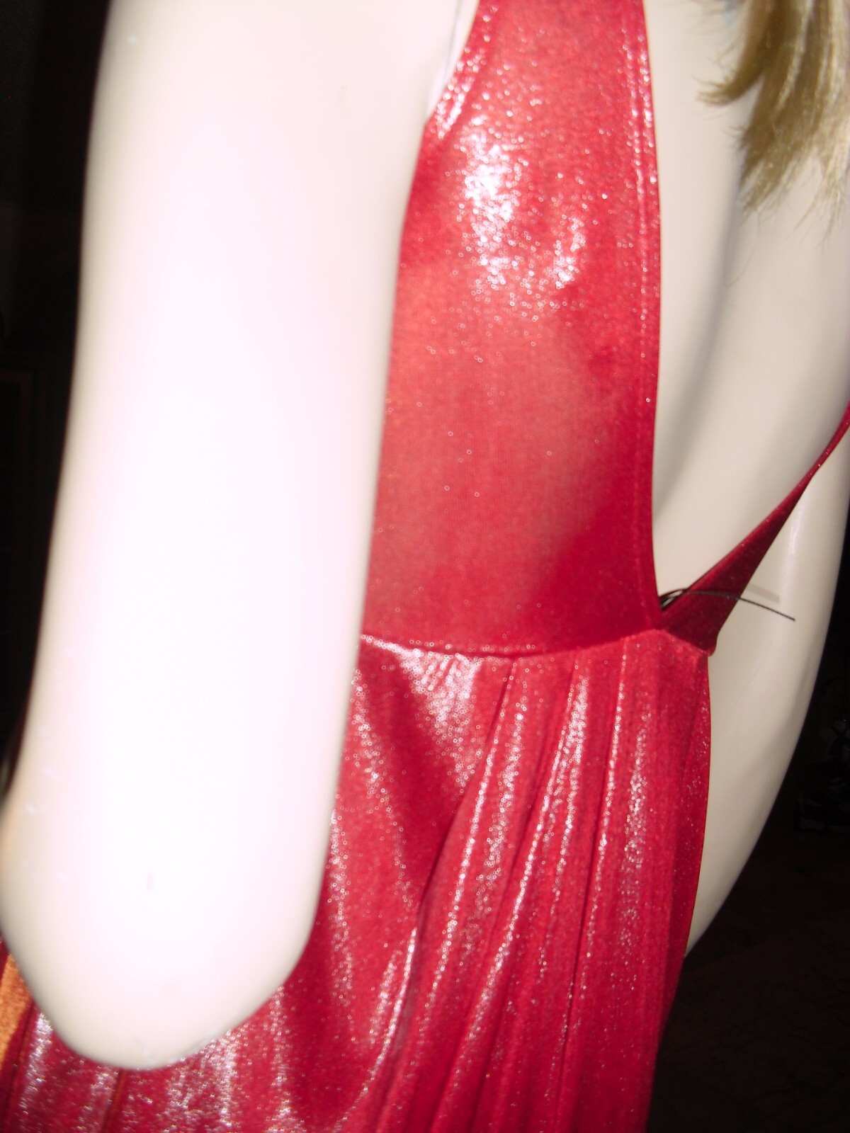 Red Long,New,formal,evening,twist,sweetheart,pleated,fabric sheen,shimmer,szSM