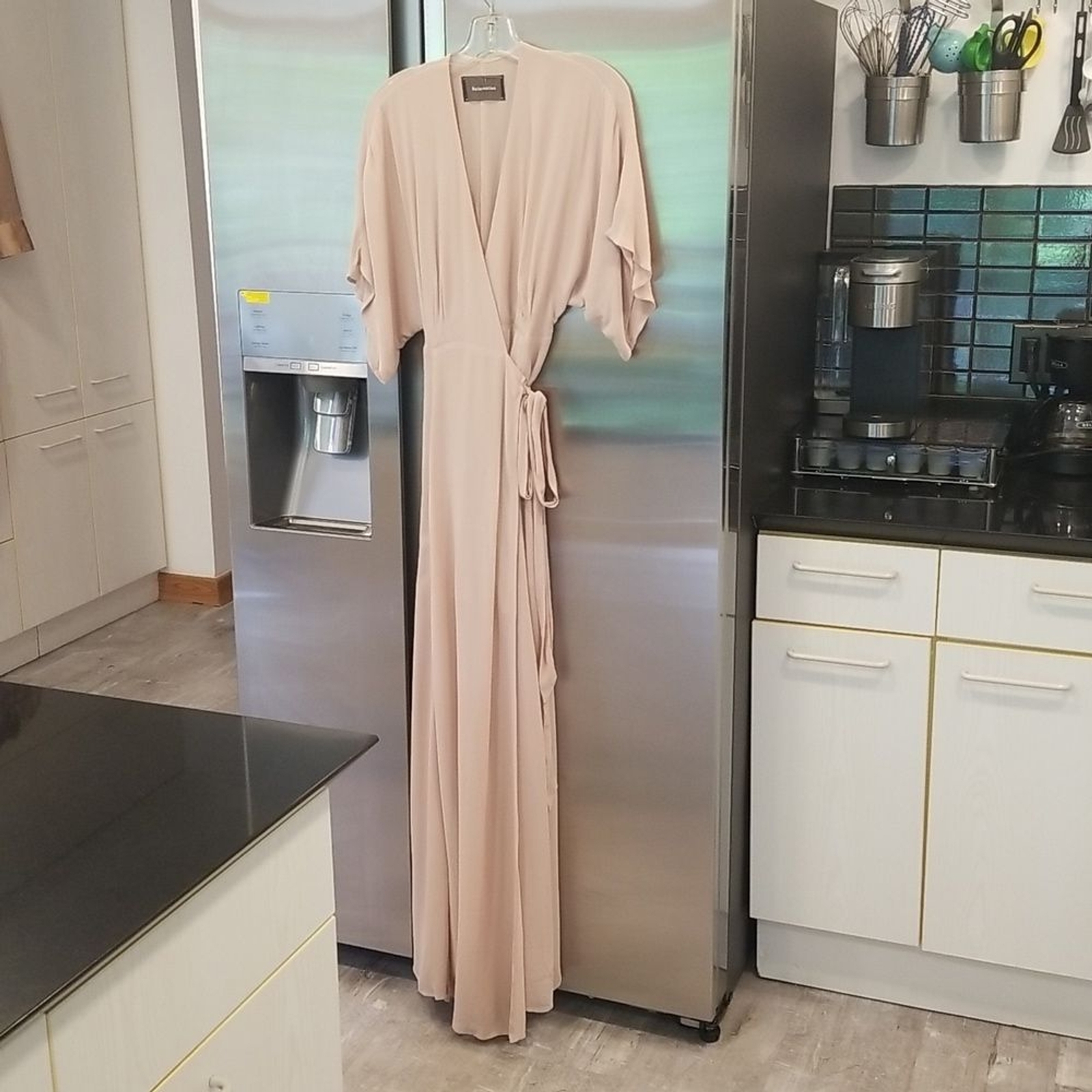 💕REFORMATION💕 Winslow Dress ~ Champagne XS NWOT