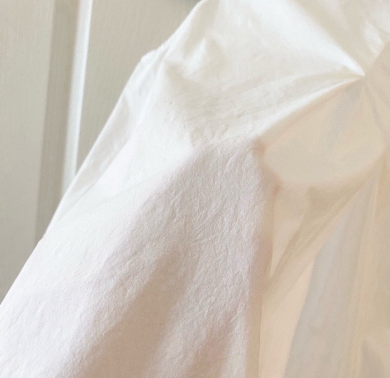 COS Voluminous Poplin Sleeveless Dress in White – EU 32