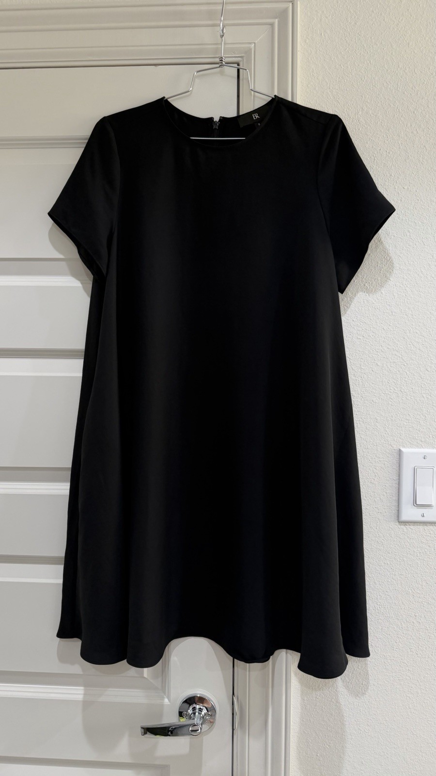 Banana Republic Black Mini A-Line Aurelia Dress S Trapeze