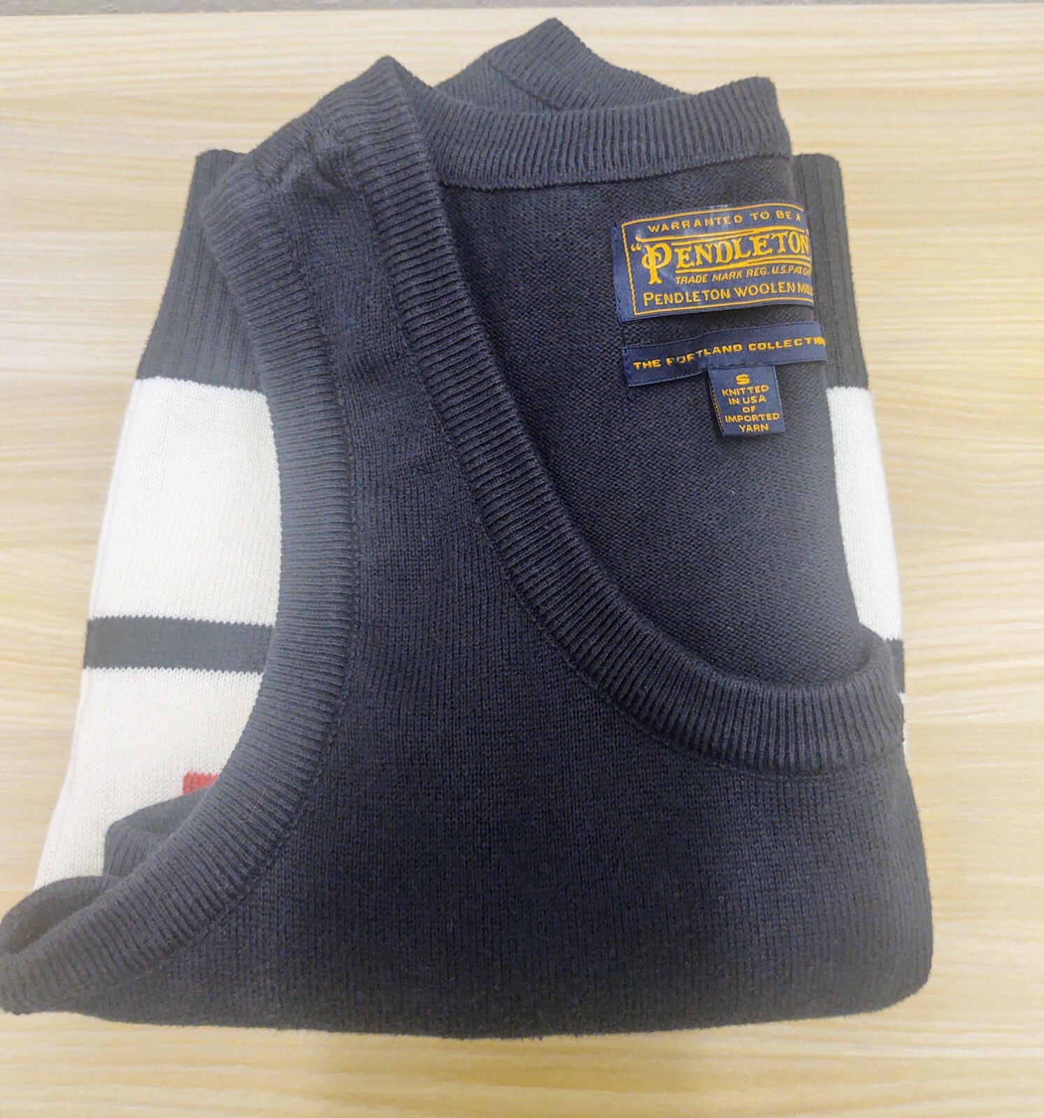 Vtg. Classic Pendleton Coll. Blue & Stripes Outdoor Tank Racer Back Dress Sz S