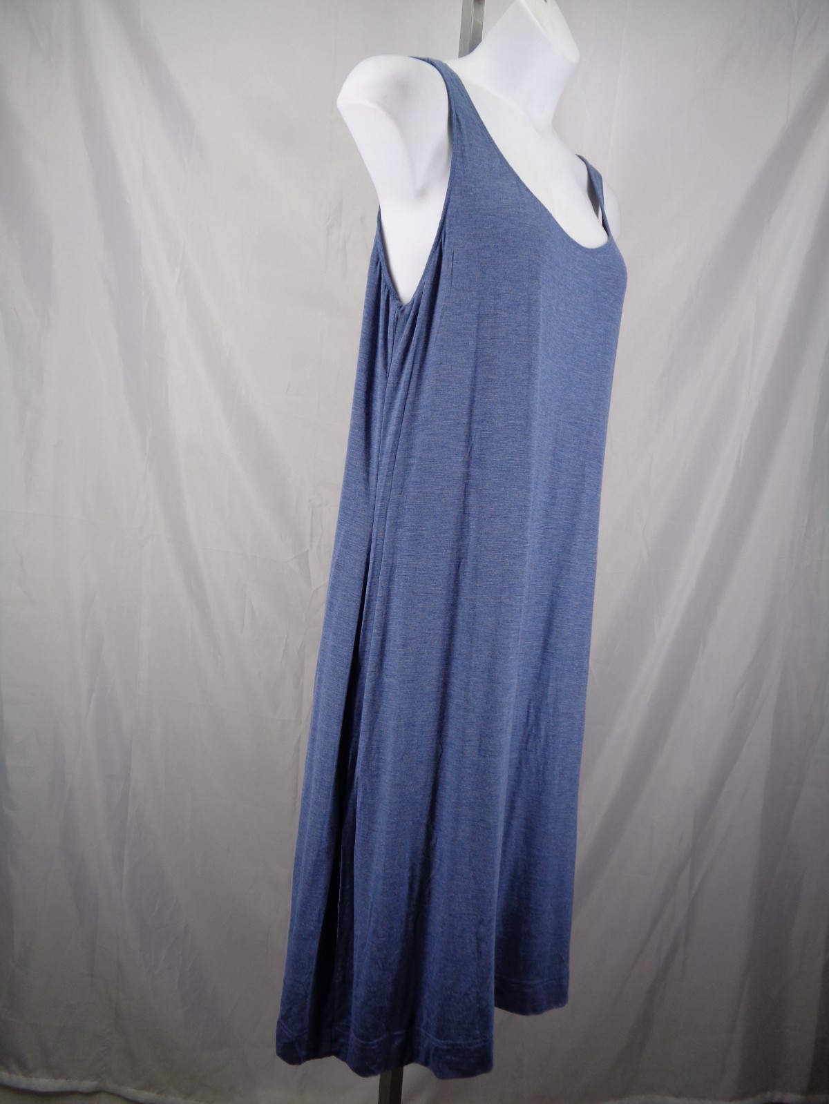 Eddie Bauer Stripe Solid Reversible Tank Dress Size XXL Tall T2XL New Defect