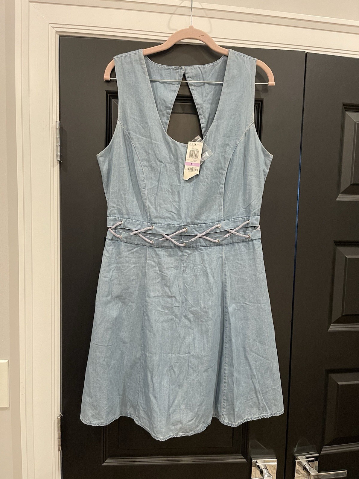 American Rag Light Denim Summer Dress Sz 11 New 💋