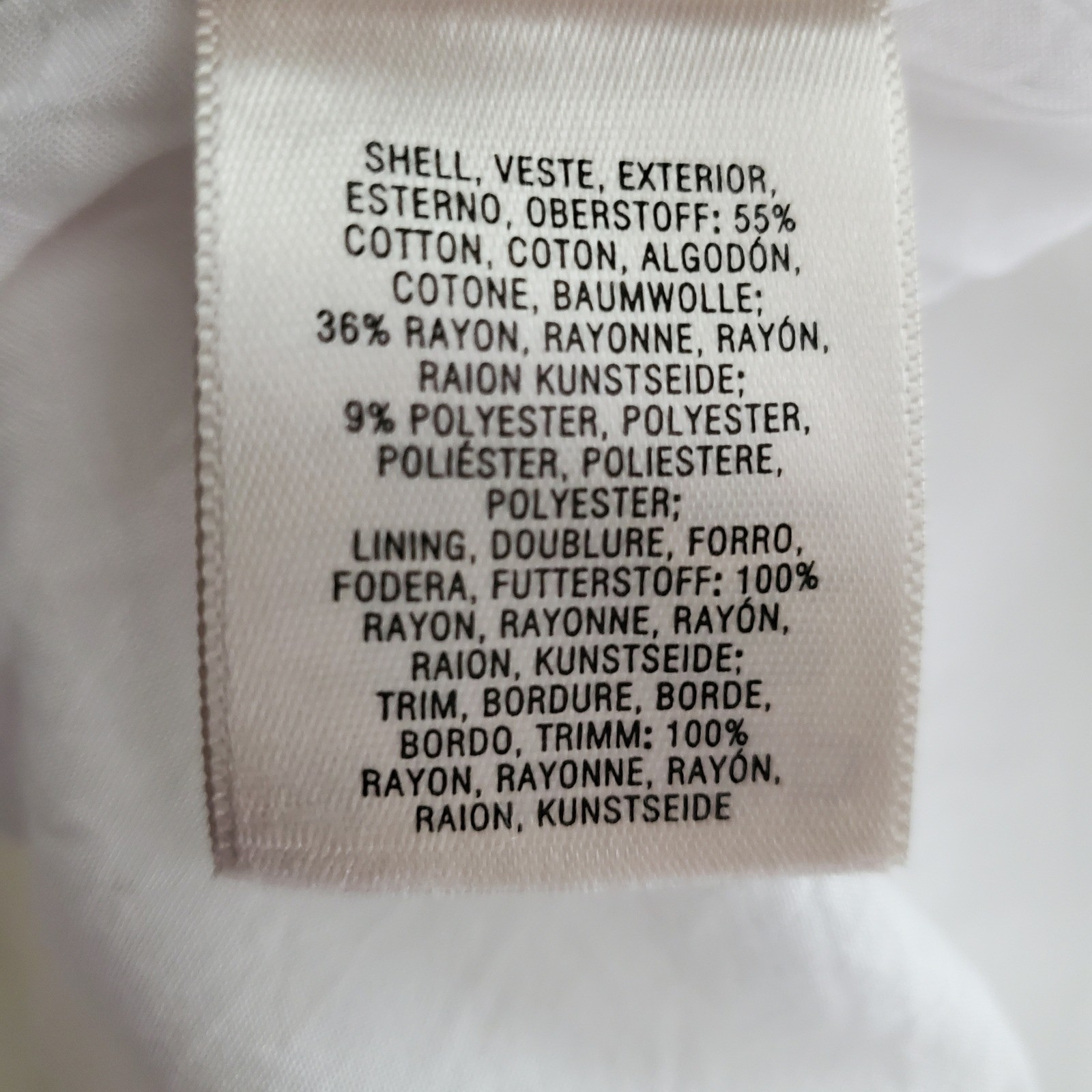 Maeve Anthropologie White Fringework V-Neck Shift Mini Dress 00P Petite Bridal