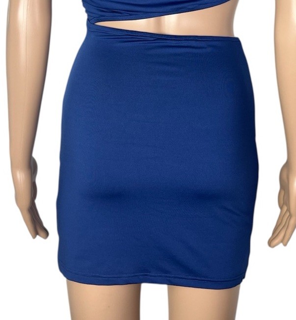Revolve x Superdown Eliza One Shoulder Cut Out Bodycon Sexy Mini Dress Size XS