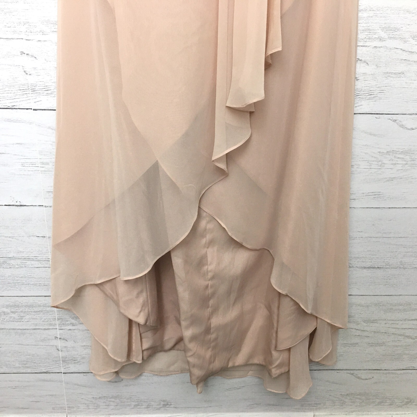 NEW Jenny Packham Gown Blush Pink Full Length style JP1006 size 6