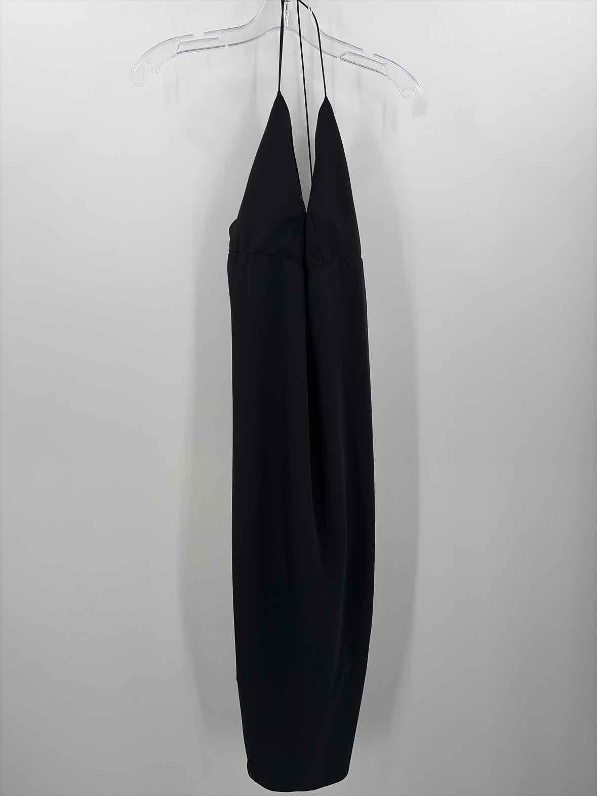 Pre-Owned Sportmax Black Size Small Knee Length Sleeveless Dress
