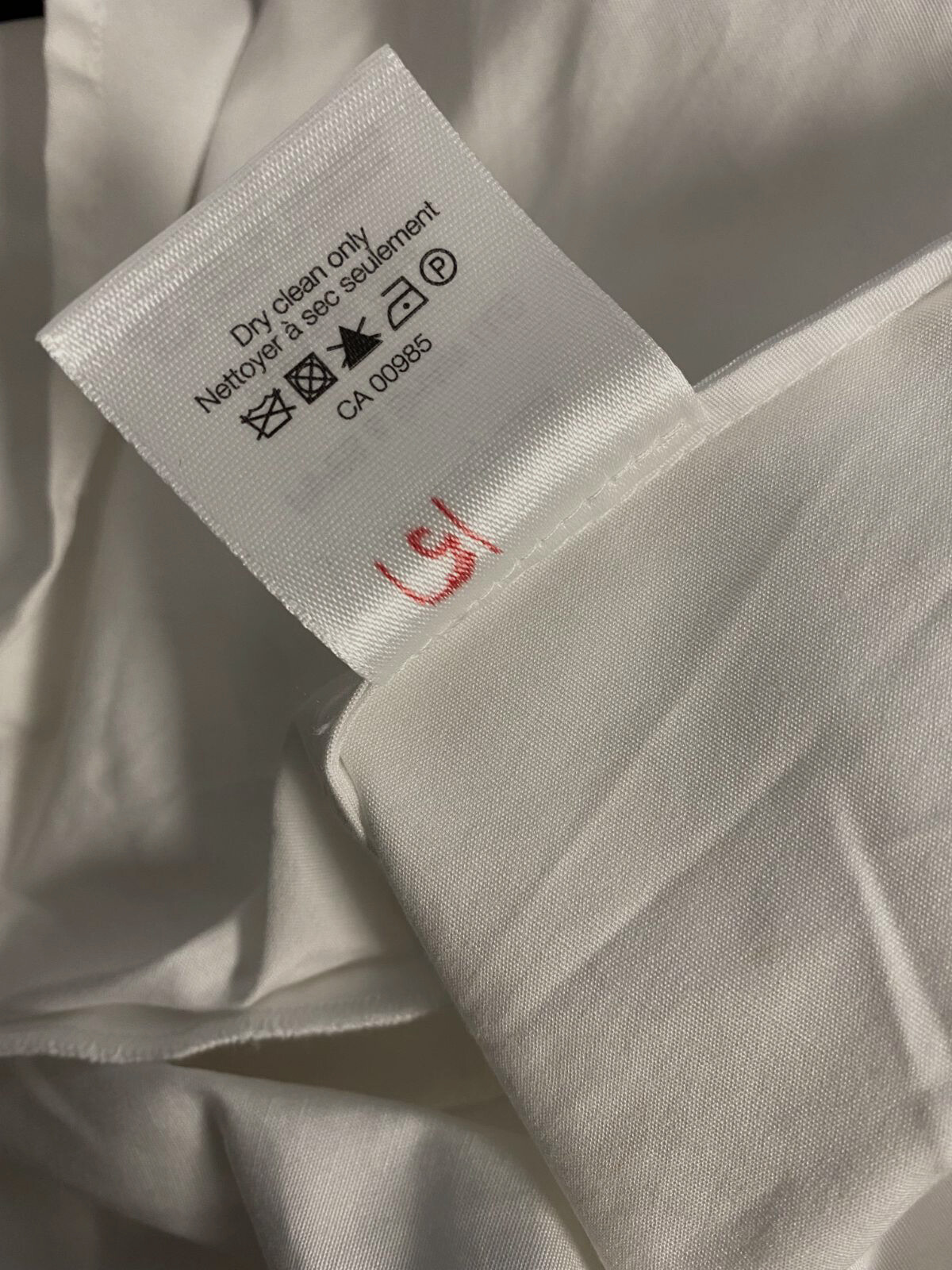 $450 Veronica Beard Womens White Point Collar Cap Sleeve Mini Shirtdress Size 10