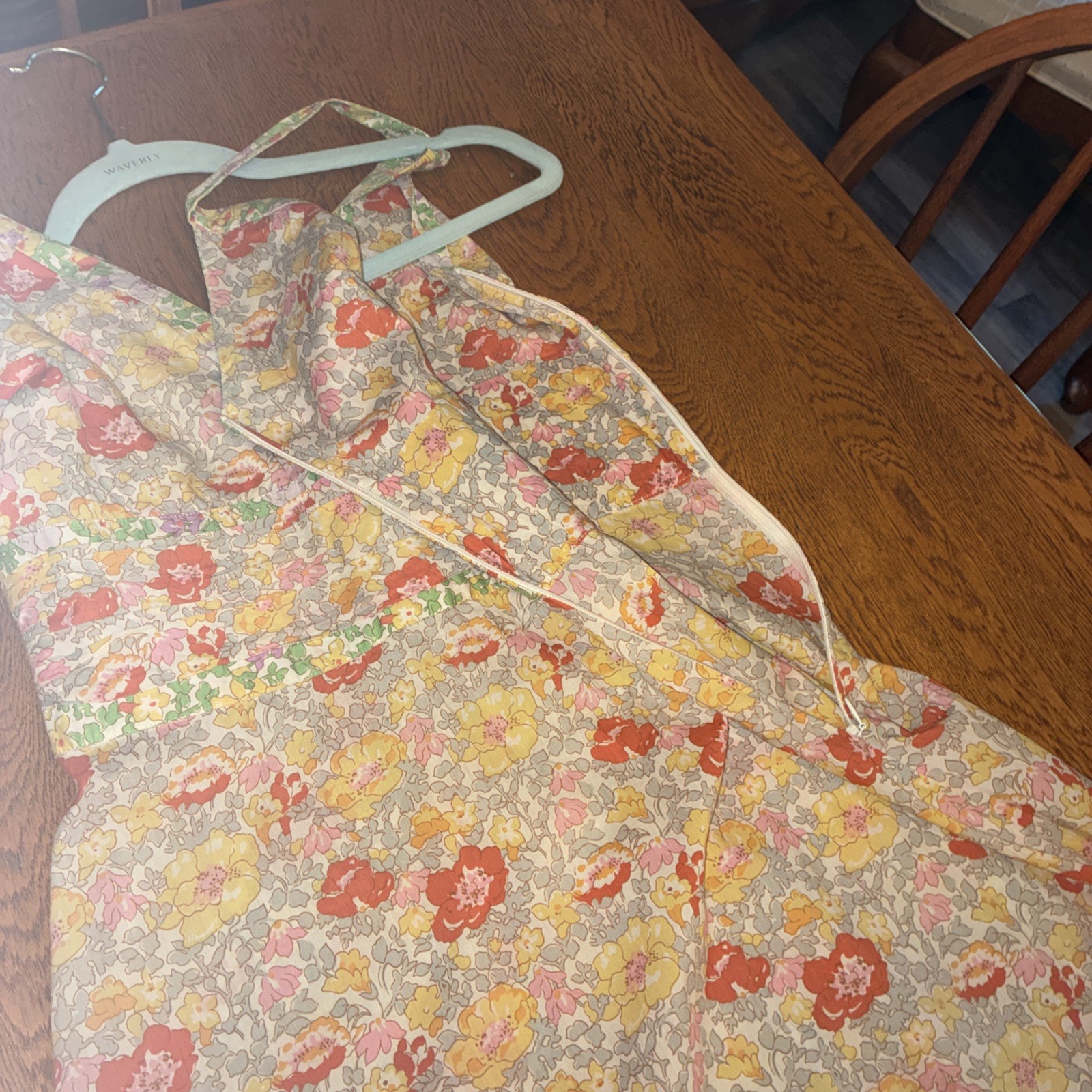 Liberty Cacharel Sundress Summer VTG Cotton Size Small Cottage Boho Travel Party