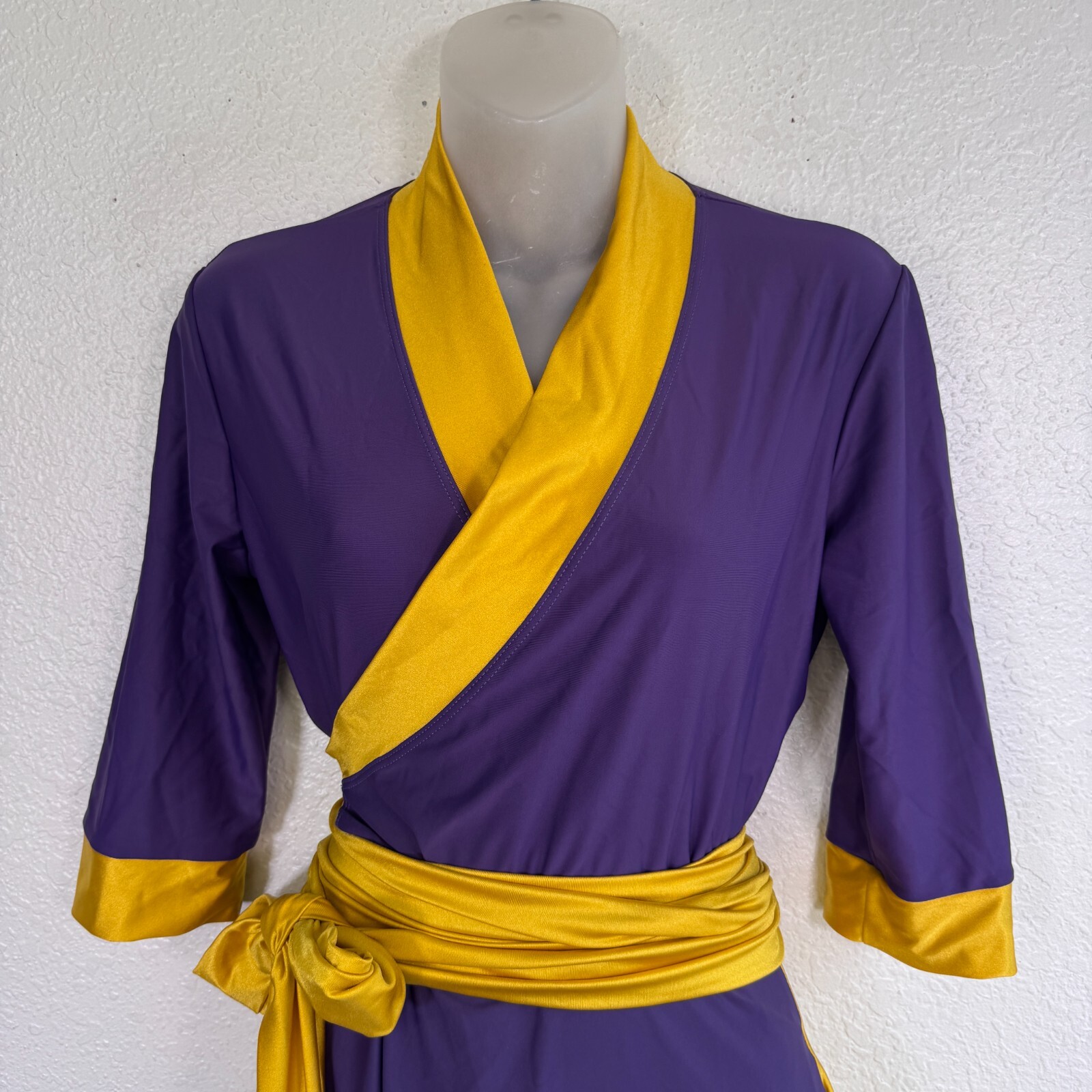 Elhoffer Dress Womens Medium Midnight Oracle Wrap Cosplay Comic Con Festival