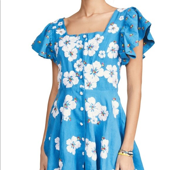 All Things Mochi Kay Dress in blue