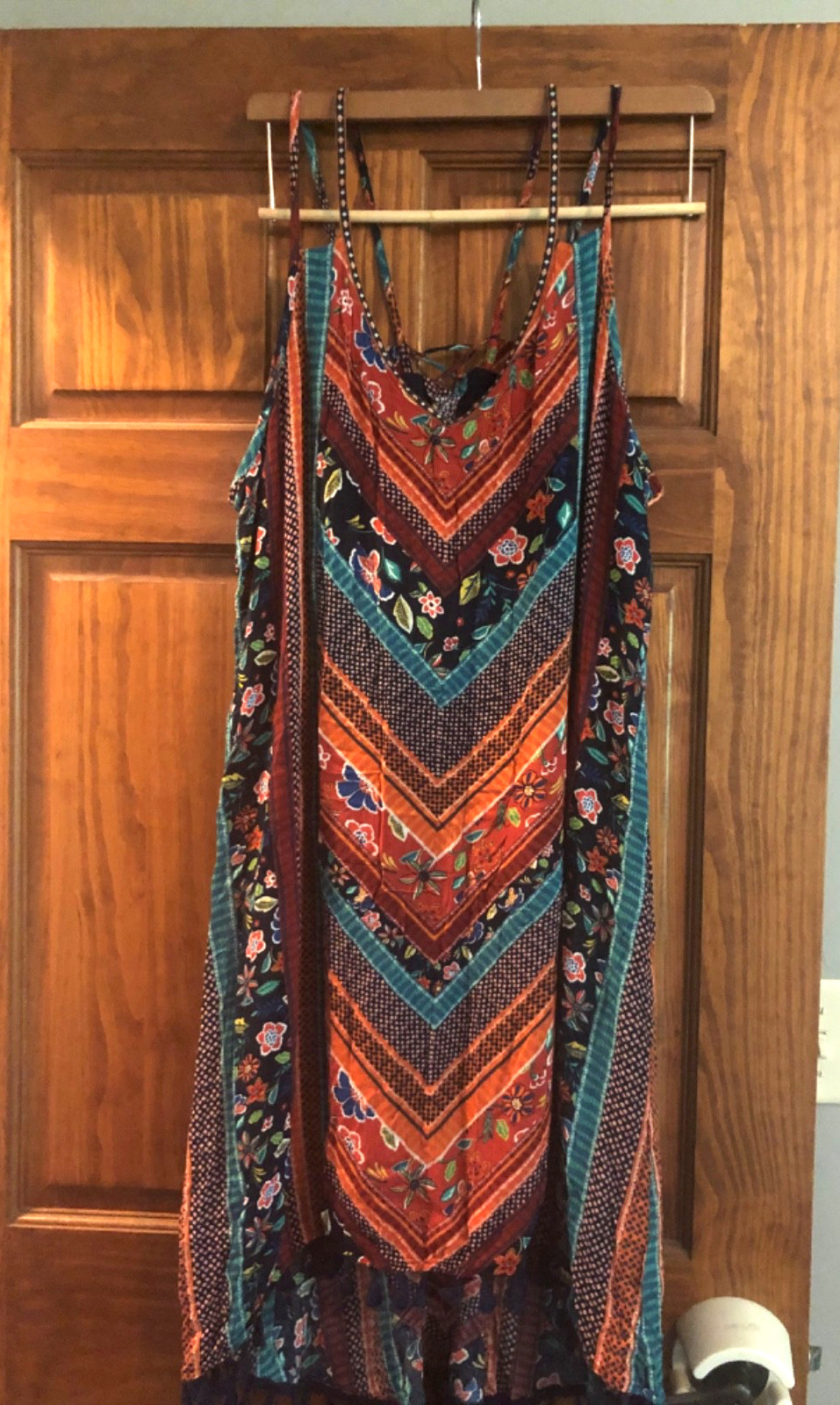 Colorful Artistic Democracy XL Dress Great Condition Soft and Comfortable