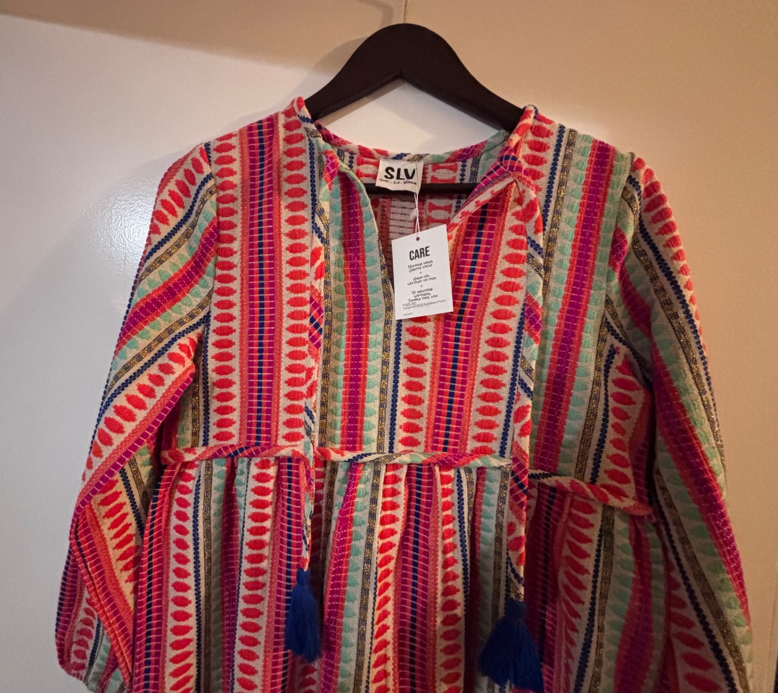 Sur La Vague Tangerine Anywhere Frock Dress NWT- one size