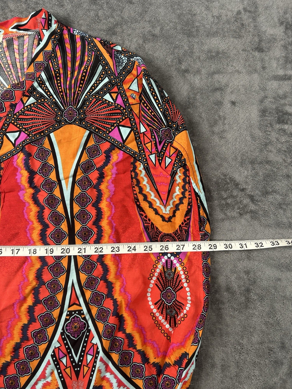 Seven Islands Maxi Length Kaftan Dress African Boho Resort Beach Wear Size S/M
