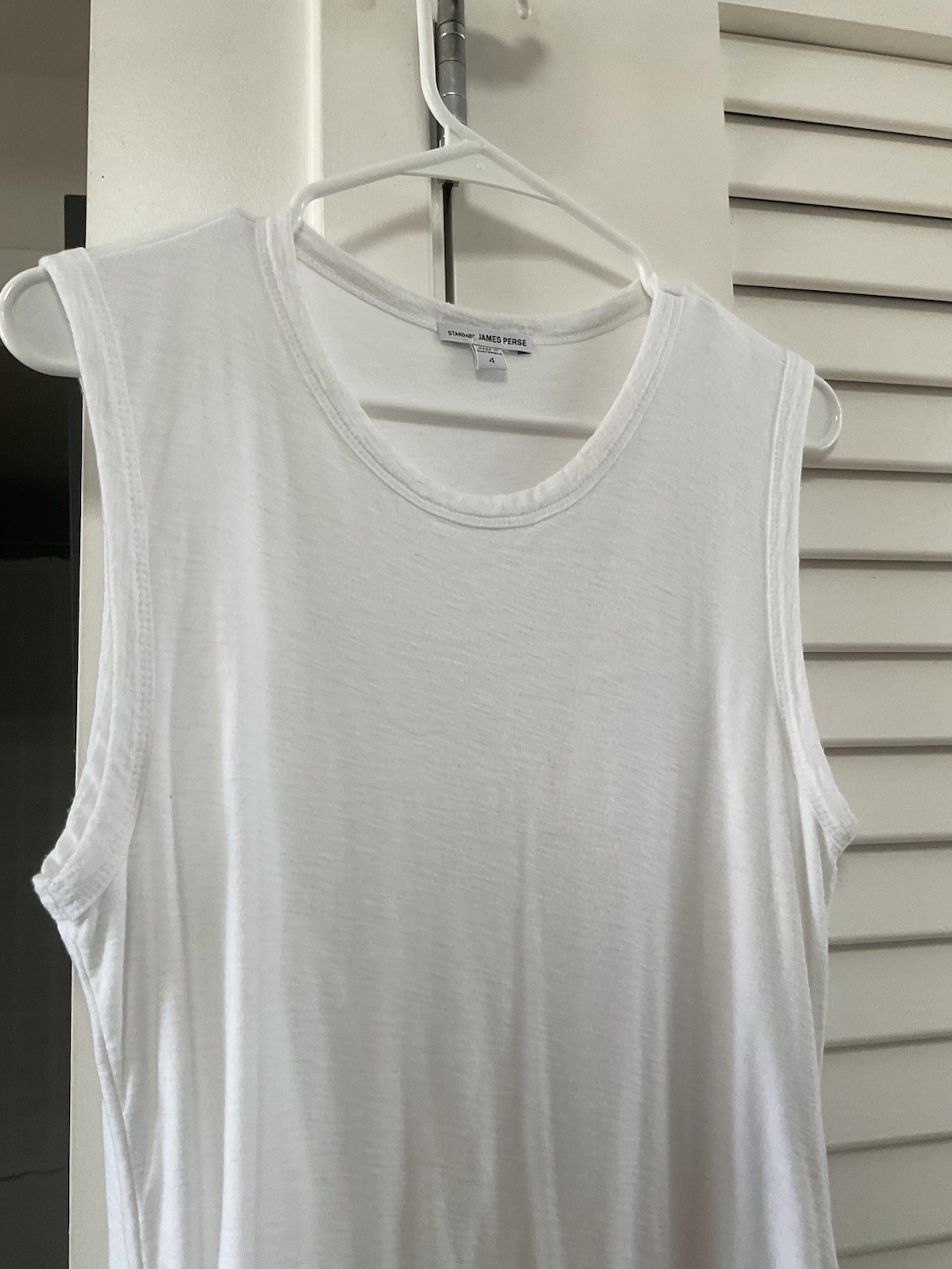 Standard James Perse Cotton Bodycon Dress Women’s Size 4 Excellent Condition