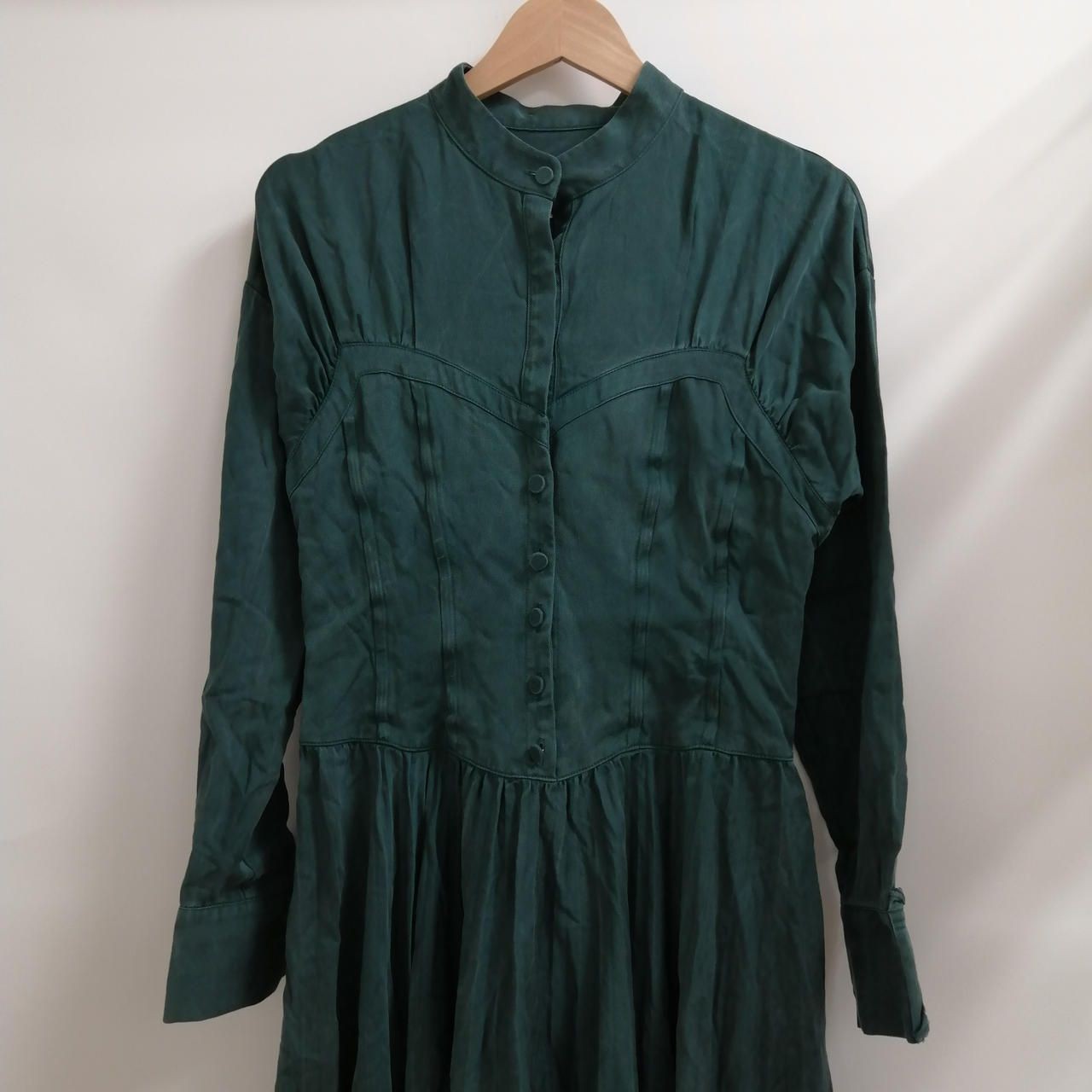 AMERI SHAPELY CORSET DRESS GRN Used