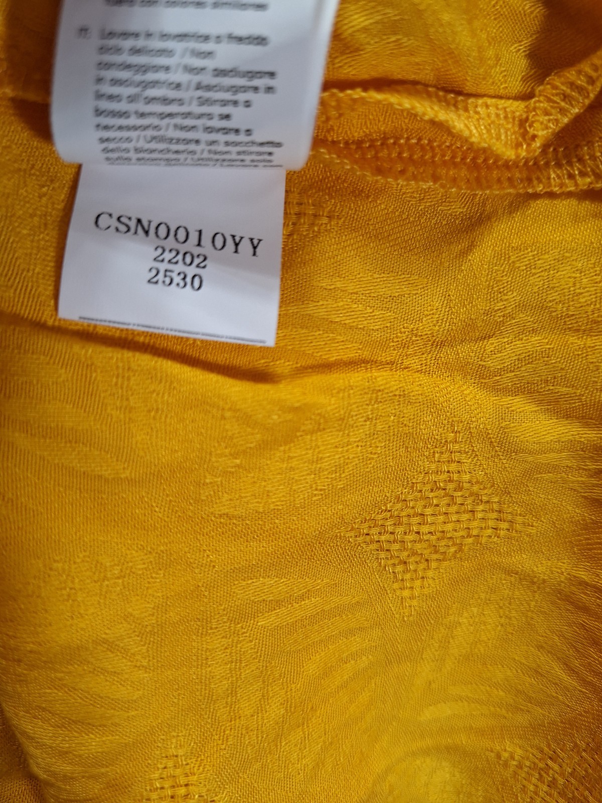 Cupshe Shift Dress Womens Small Yellow Floral Embroidered Cuffed Short Sleeve