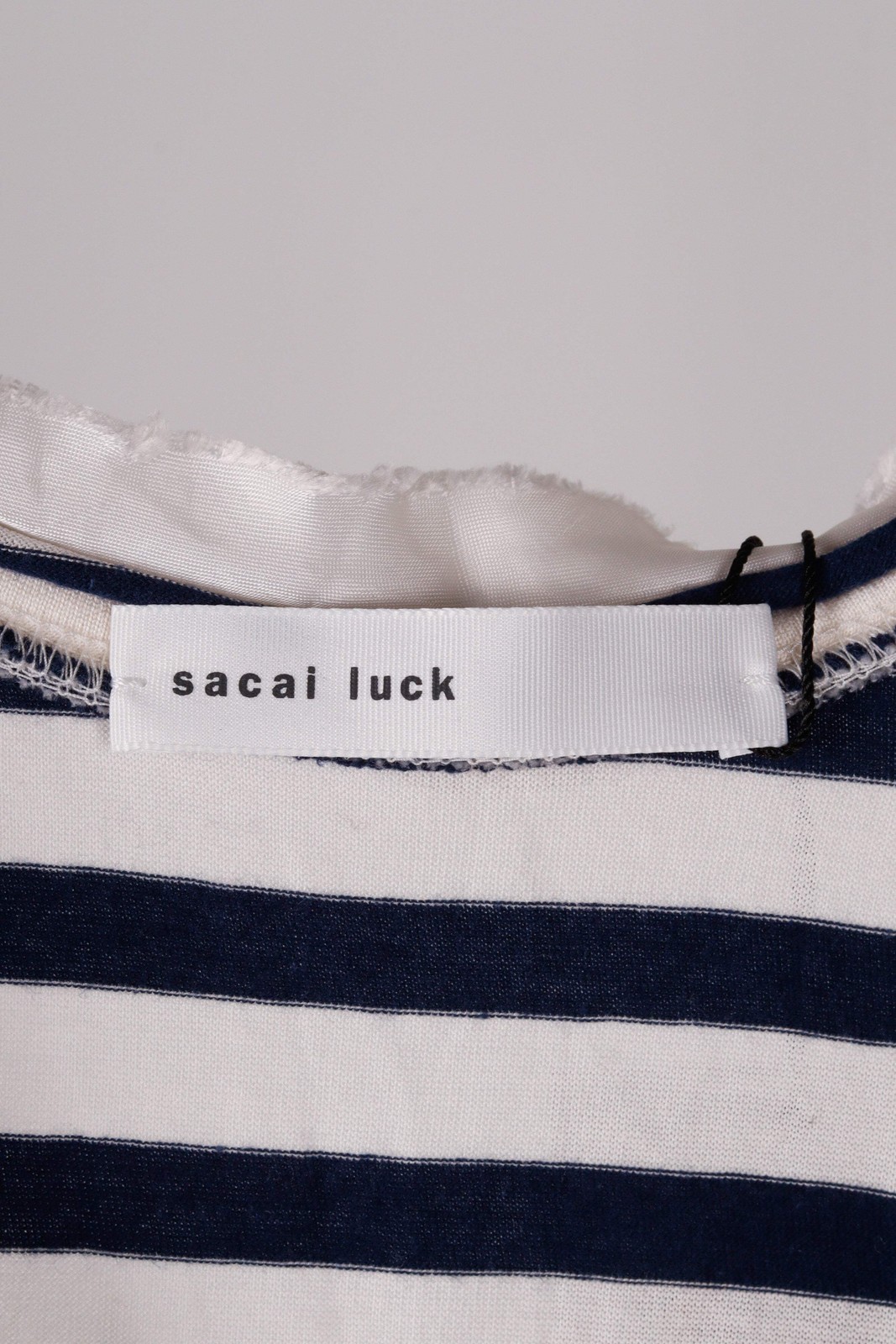 Sacai Luck SS12 ‘Striped Mixed Material’ Midi Dress (2012)