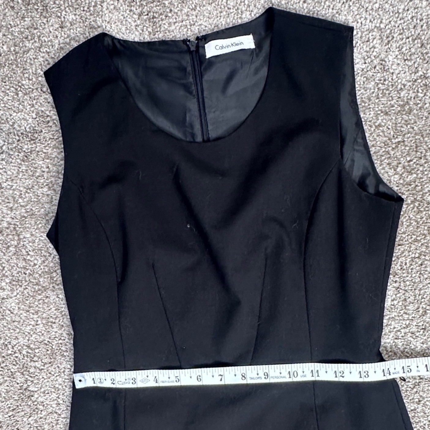 Calvin Klein perfect LBD Little Black Dress boss lady career workwear office 4