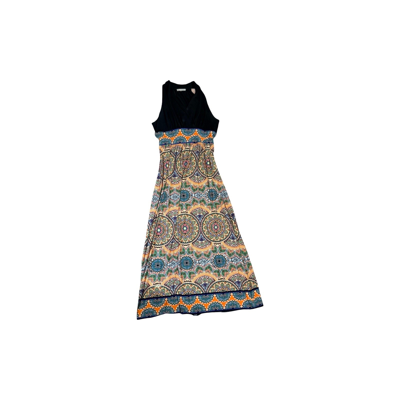 DB Established 1962 Medallion Print Maxi Dress Fits Size L Boho Festival