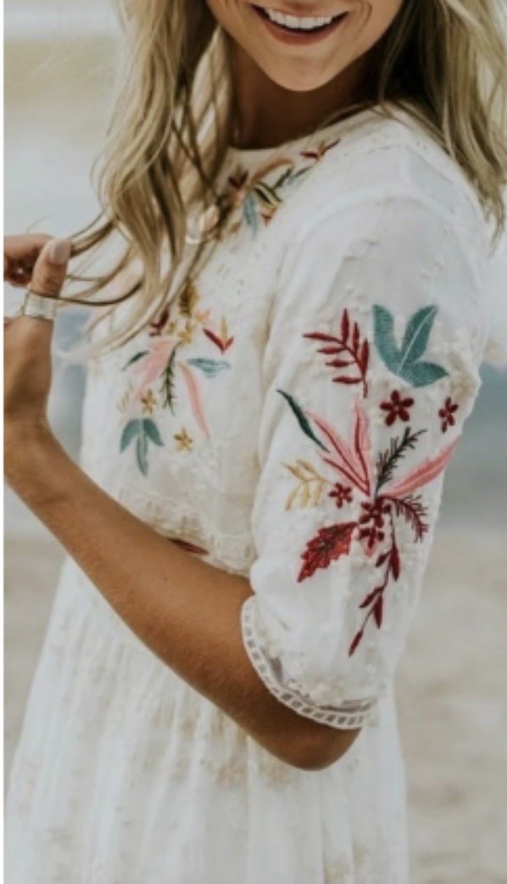BEAUTIFUL Roolee Pando Grove Lace Floral Dress NWT Size Large