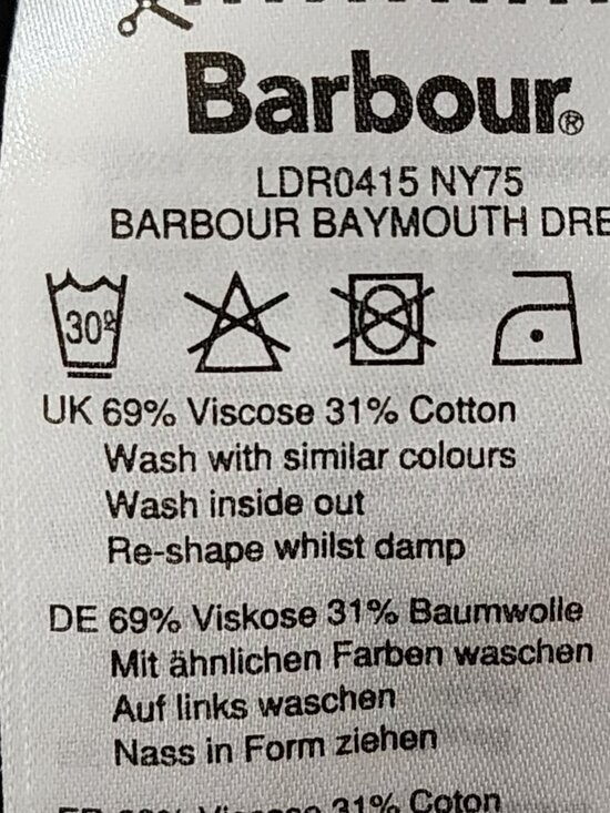 Barbour Round Neck Drawstring Waist Baymouth Athletic Dress | Women’s 6