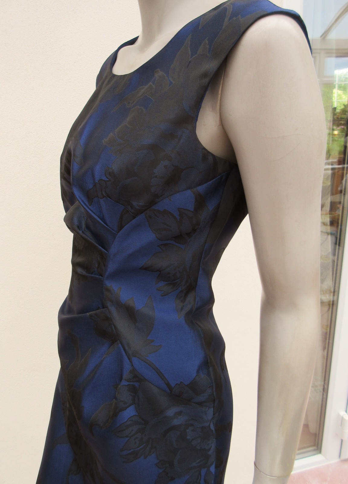 Precis – Dress size 12 NWT RRP £89 – Dark Navy Mix Sleeveless Special Occasion