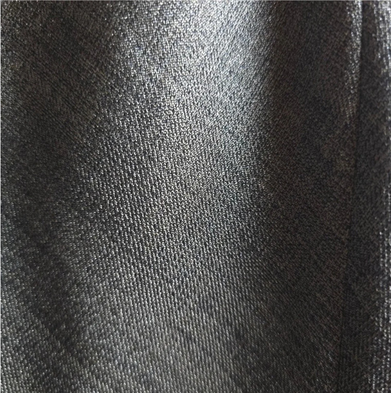 Theory Glipin Ginko Wool Silver Charcoal Sheet Dress 2