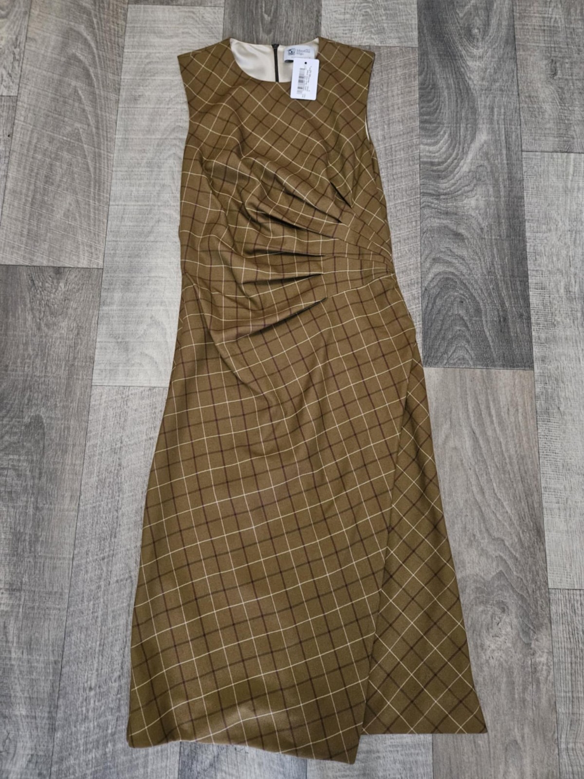 Johnstons of Elgin Wool Dress Size 8 UK – New With Tags RRP £400