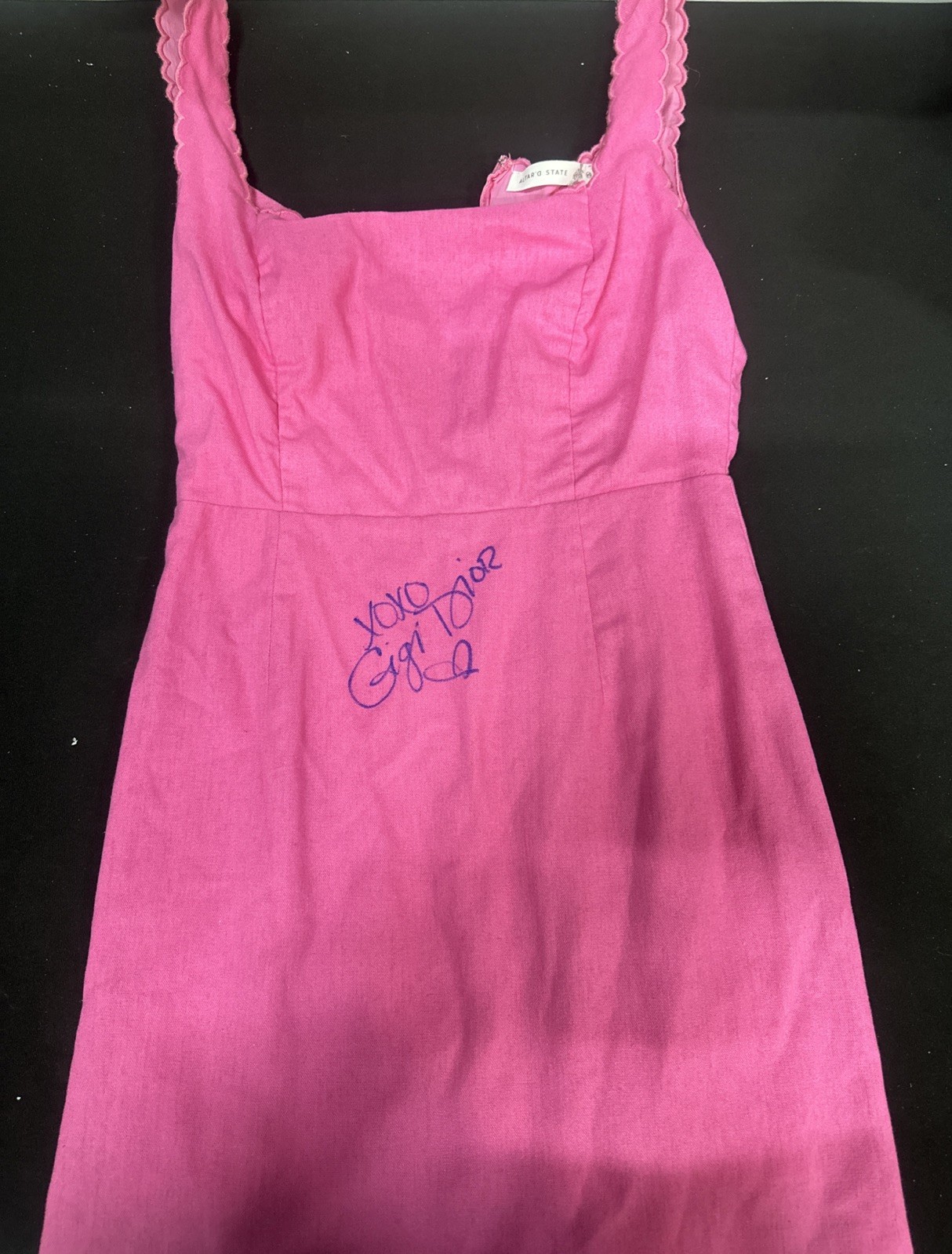 Adult Star Gigi Dior Signed Dress Size XS