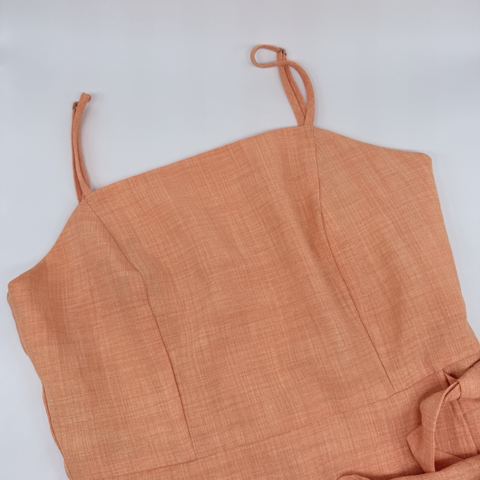 Altar’d State Orange Spaghetti Strap Mini Sundress Dress S