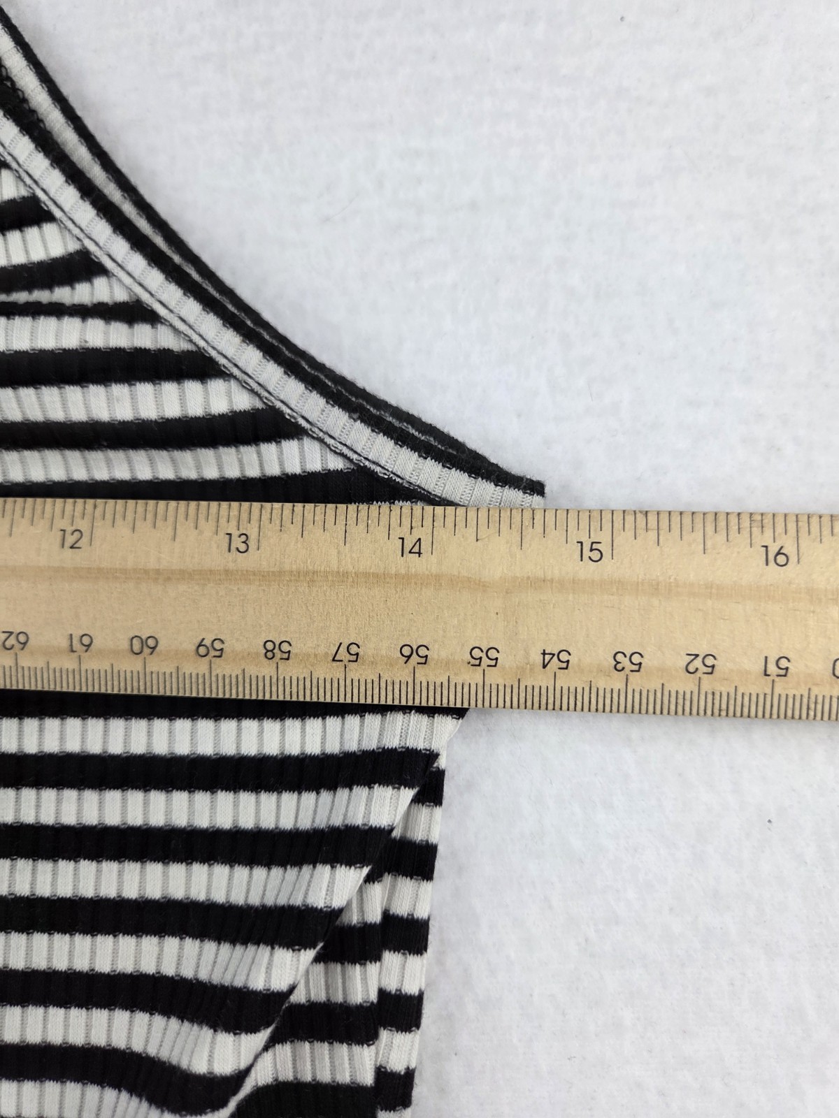 Mossimo Women’s Size Medium Halter Dress Black and White Striped Fit and Flare
