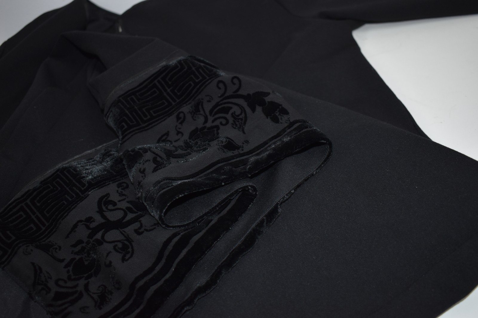 Roberto Cavalli Class Sz 16 Black White Long Sleeve Cocktail Sheath Dress Italy