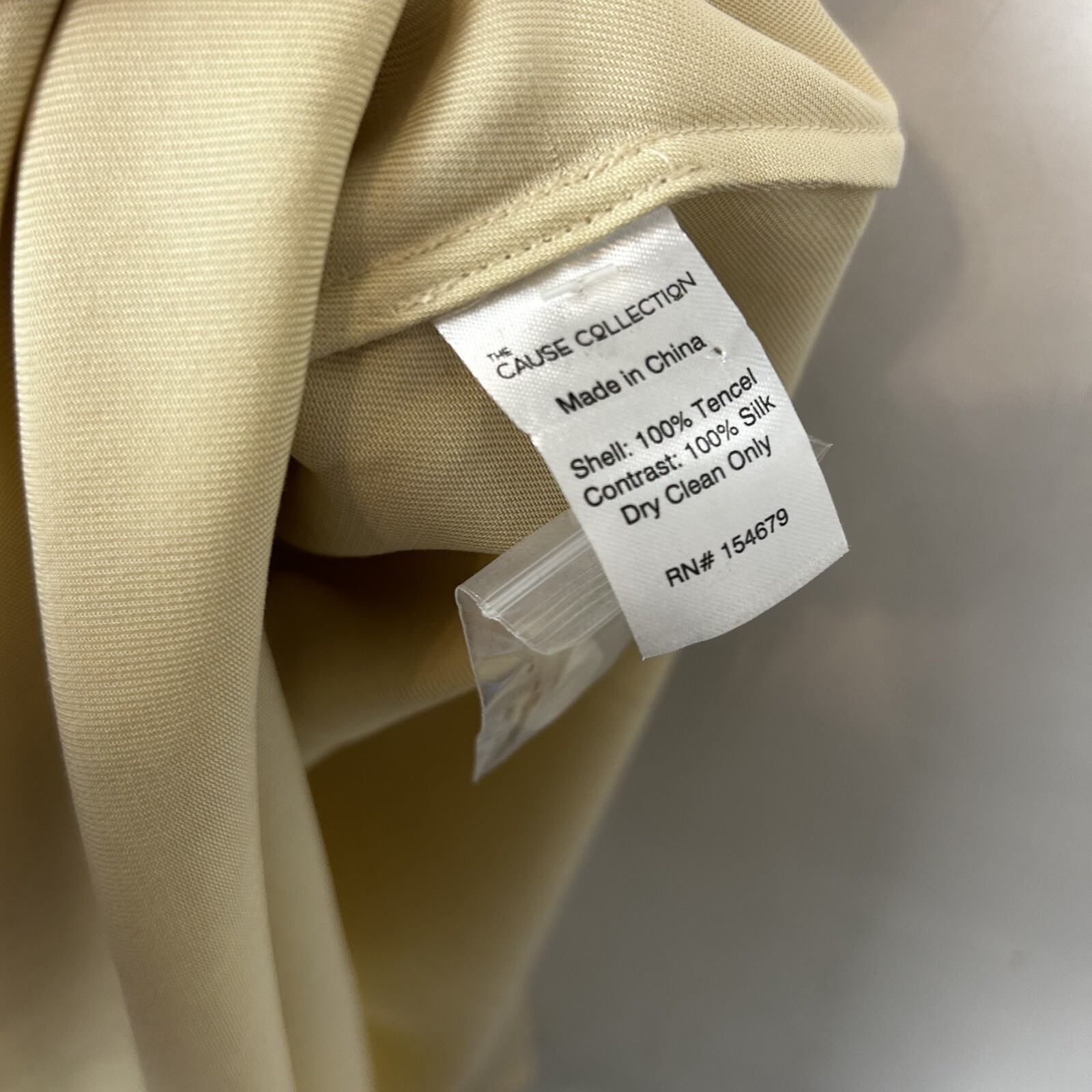 THE CAUSE COLLECTION Dress size small Beige Classic Shirt Midi Belted utility